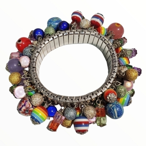 Vintage stretch Cha-cha bracelet - Picture 6 of 11